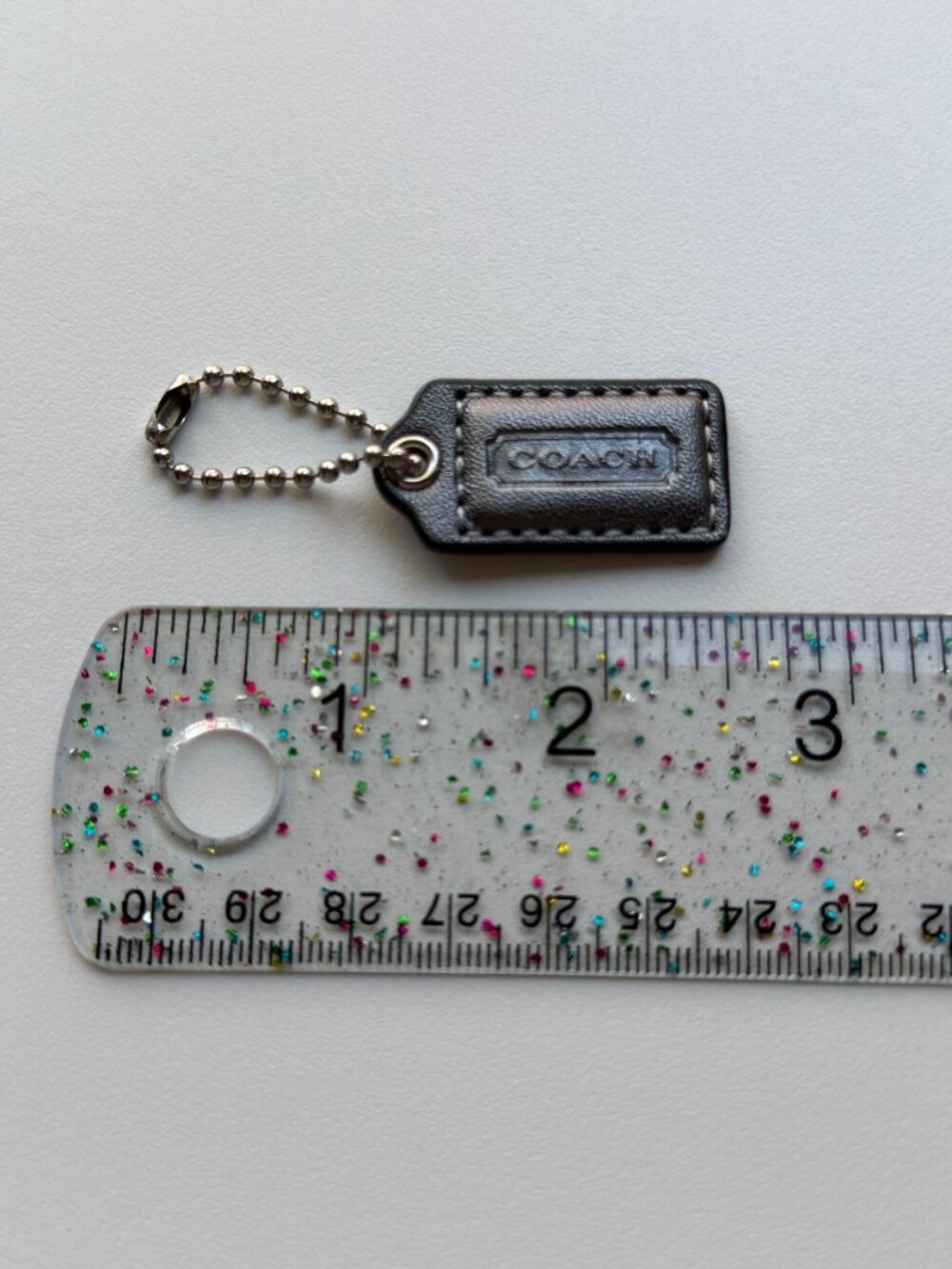 3925 COACH TAG BAG CHARM WALLET CHARM TAG